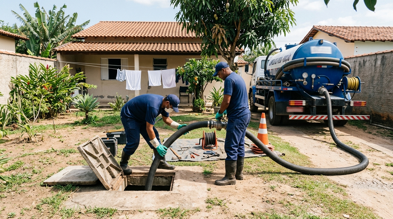 Manutenção de Fossa em Santo André‑SP